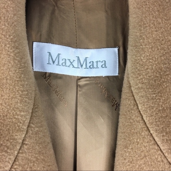 Max Mara Coat Wool Cashmere Oversized Jacket - Picture 3 of 8